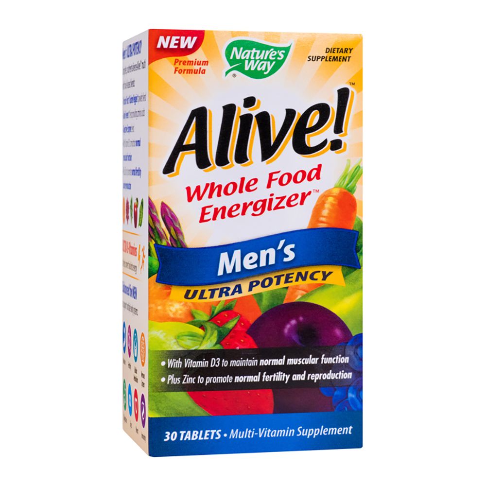 Alive Men’s Ultra, 30 tablete filmate, Nature's Way, Secom