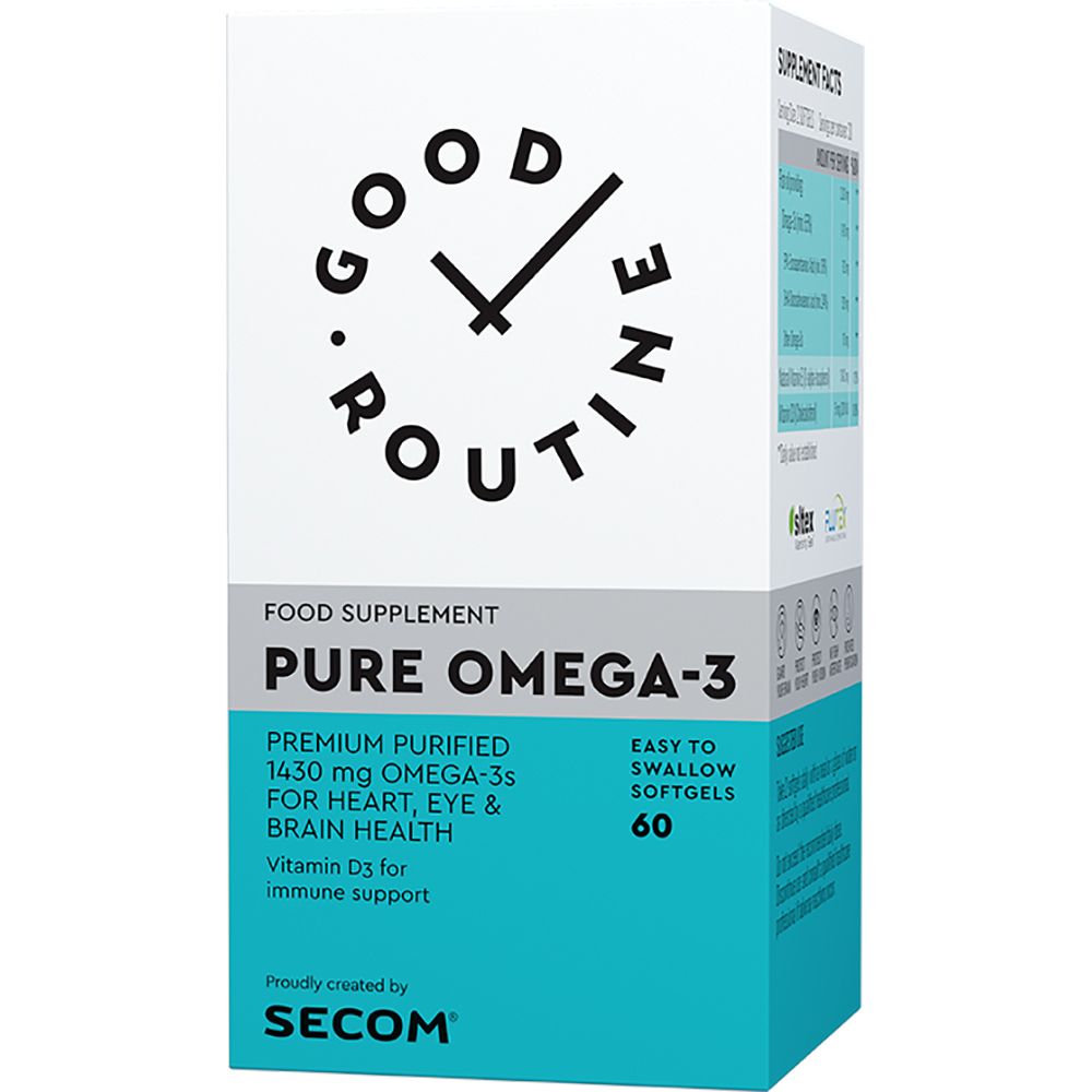 Pure Omega-3, 60 capsule moi, Good Routine, Secom