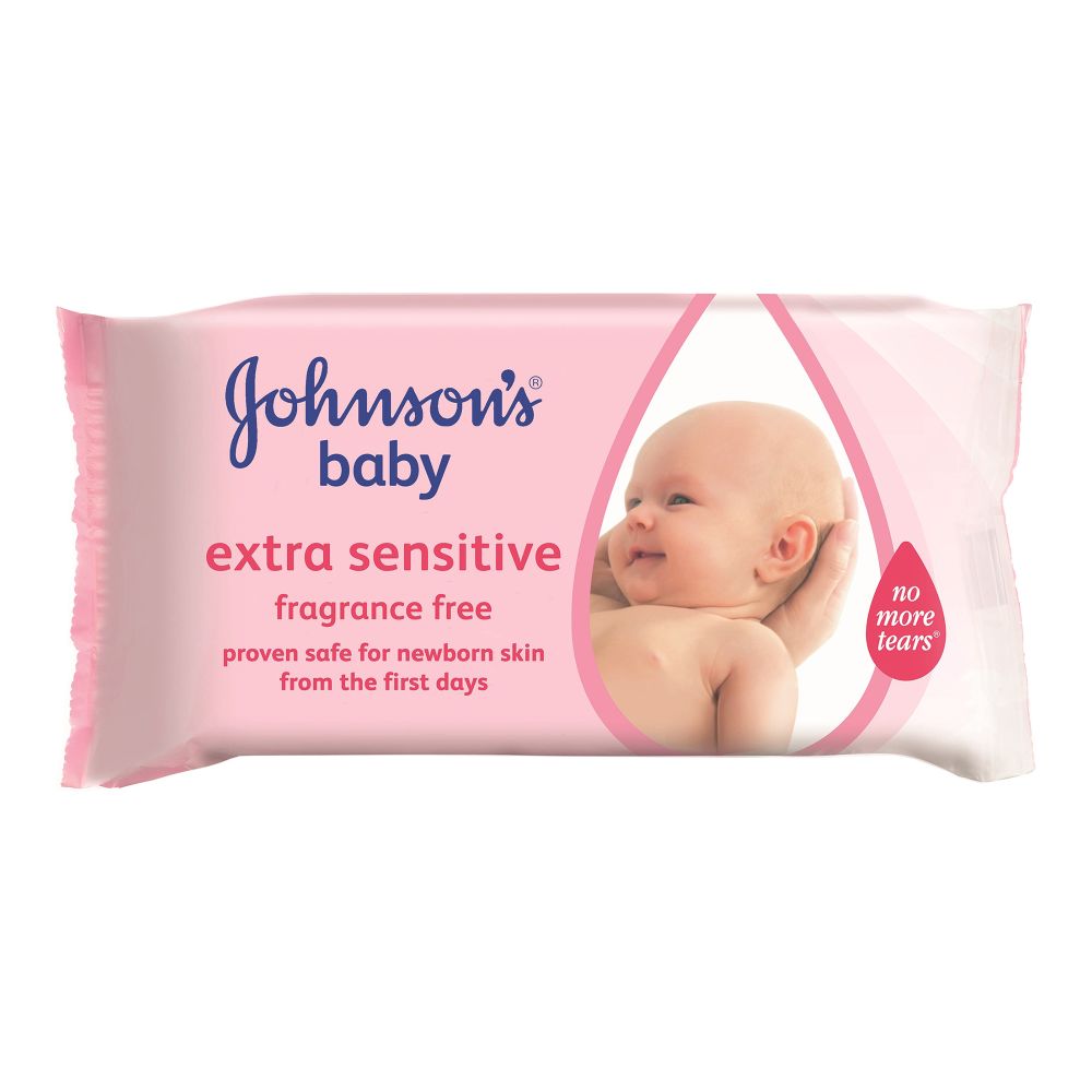 Servetele umede JOHNSON'S Baby Extra Sensitive, 56 buc