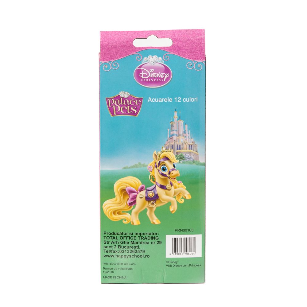 Set 12 acuarele - Disney Princess