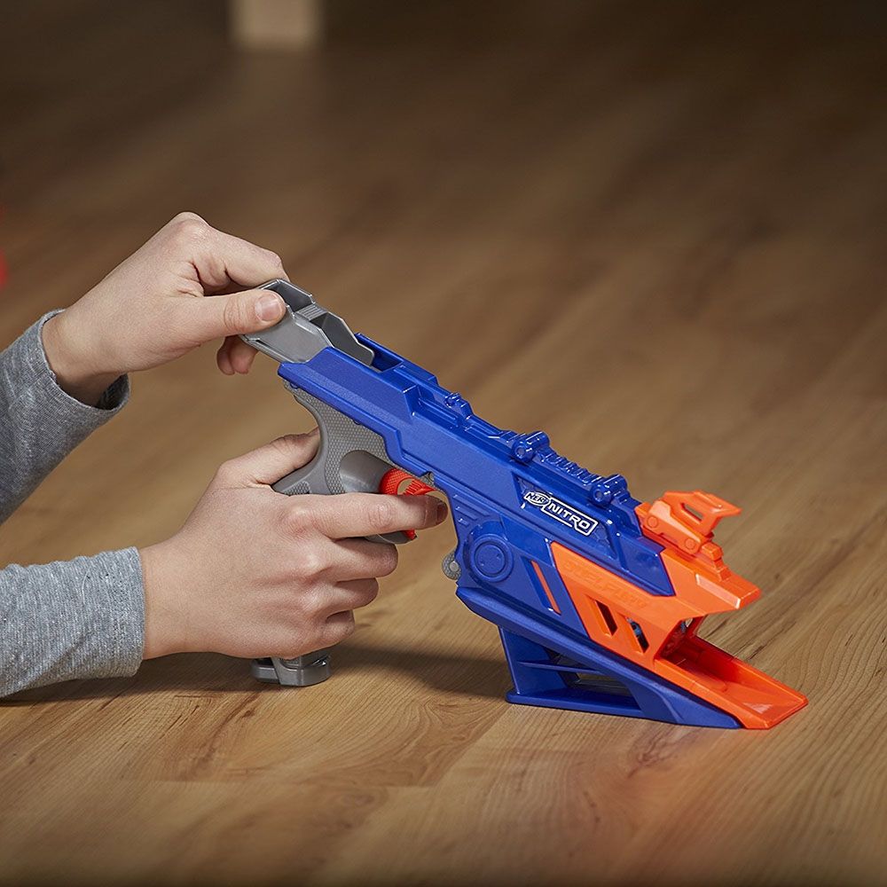 Set 2 lansatoare Nerf Nitro DuelFury