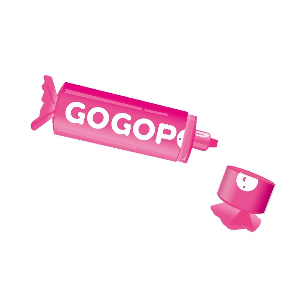 Set 3 markere GoGoPo - Candy