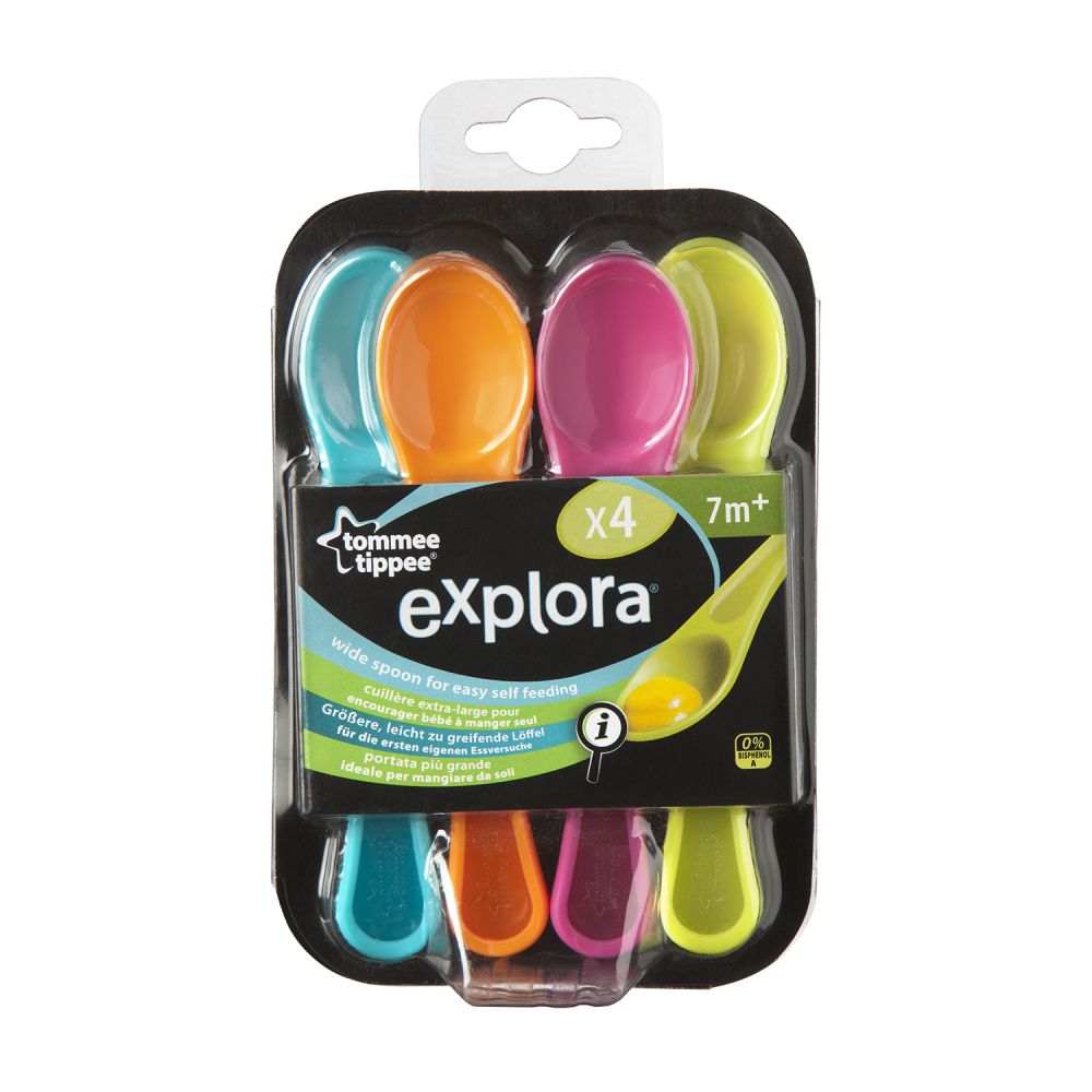 Set 4 lingurite ergonomice Tommee Tippee