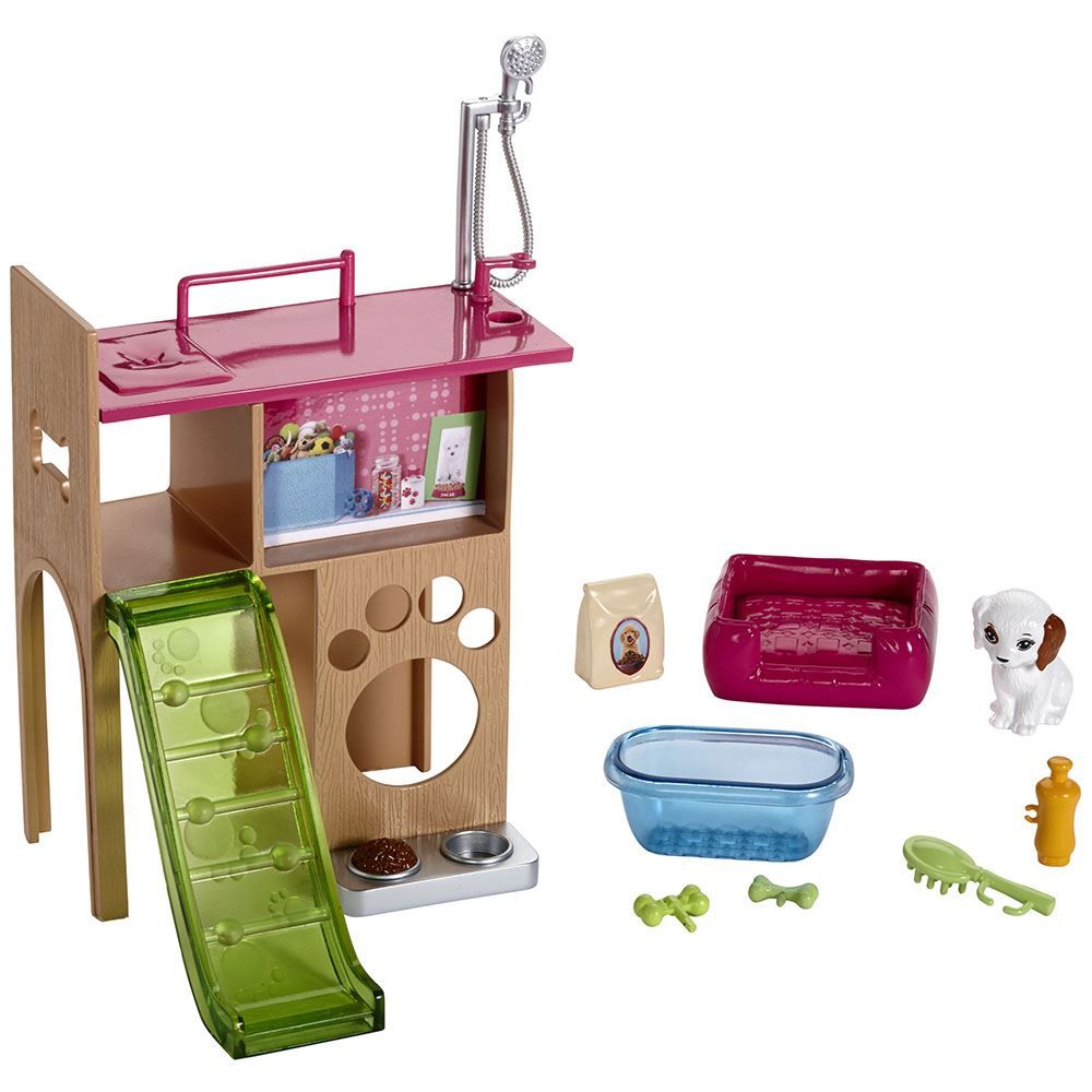 Accesorii papusa Barbie - Set Mobilier si accesorii animalute, DVX50