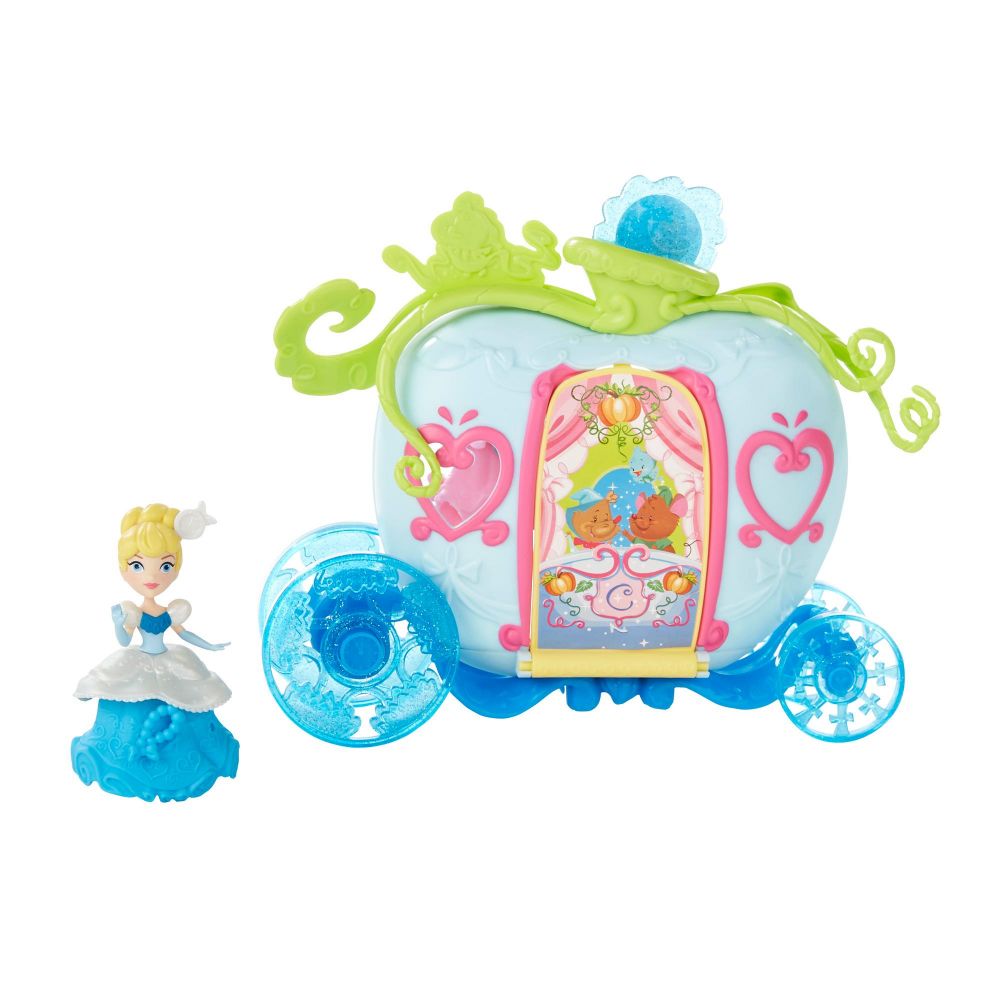 Set accesorii si figurina Disney Princess - Caleasca Cenusaresei