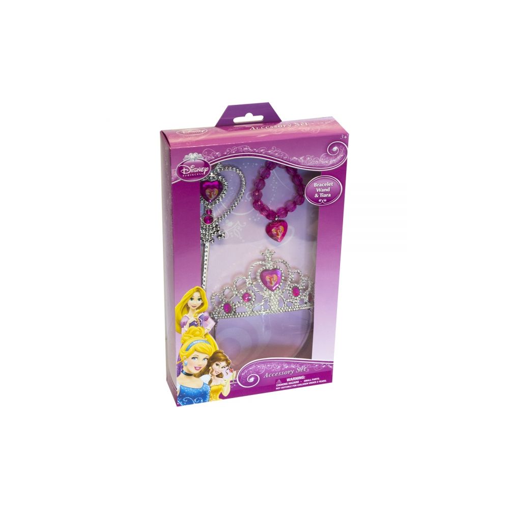 Set bratara, bagheta, tiara Disney Princess