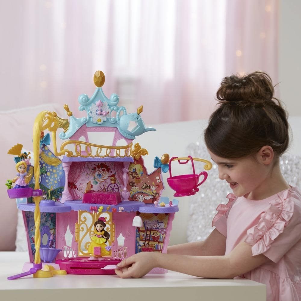 Set cu figurine Disney Princess Little Kingdom - Castelul muzical