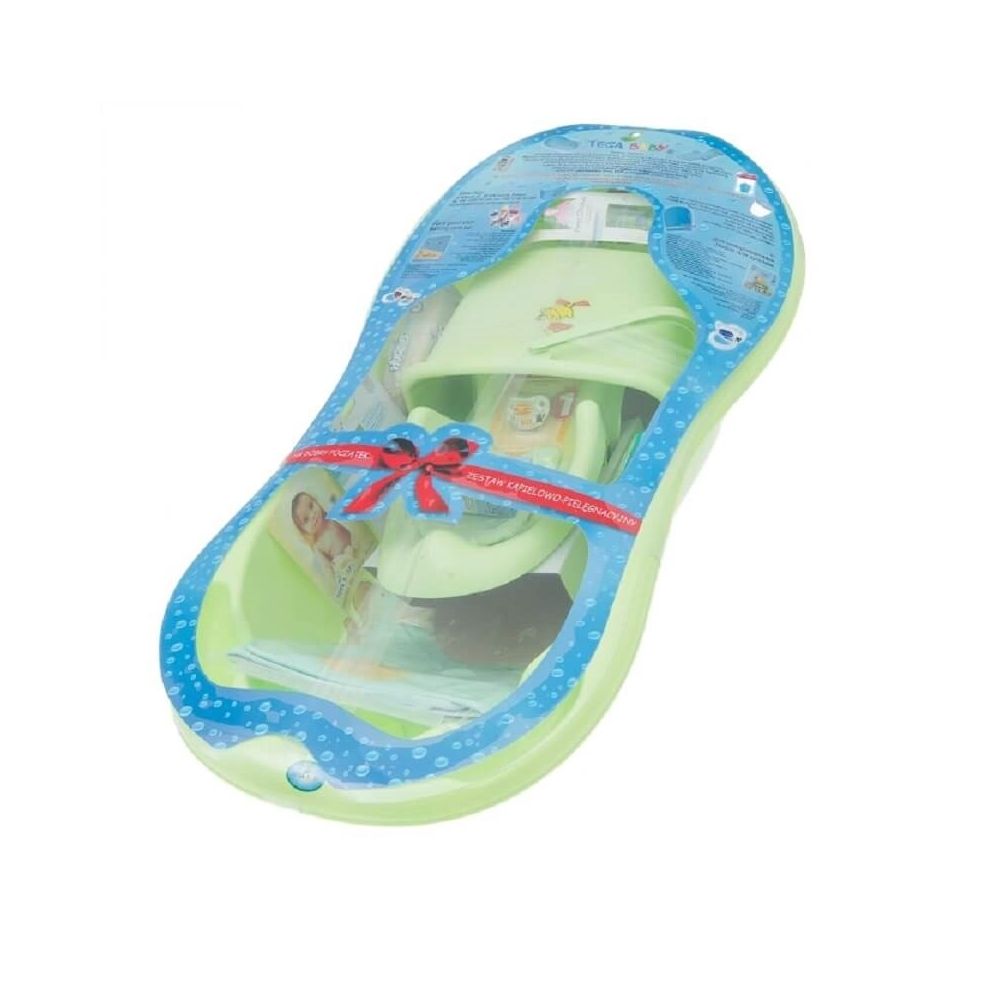 Set de baie si ingrijire Tega Baby, verde, 102 cm