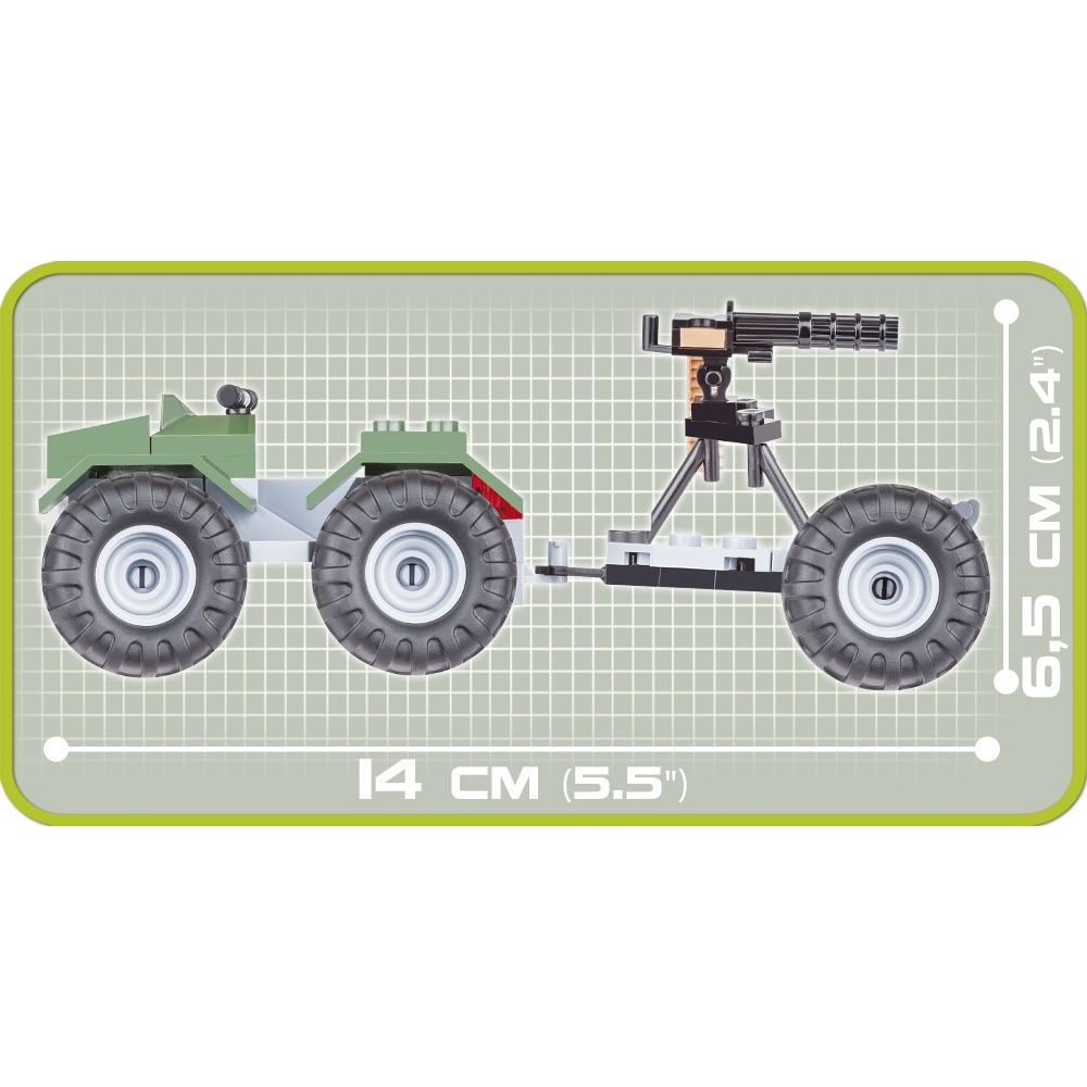 Set de constructie Cobi Small Army - ATV Avenger