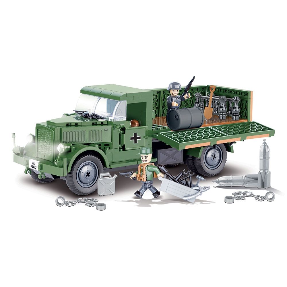 Set de constructie Cobi Small Army World War II - Camion MB L3000 3.1t