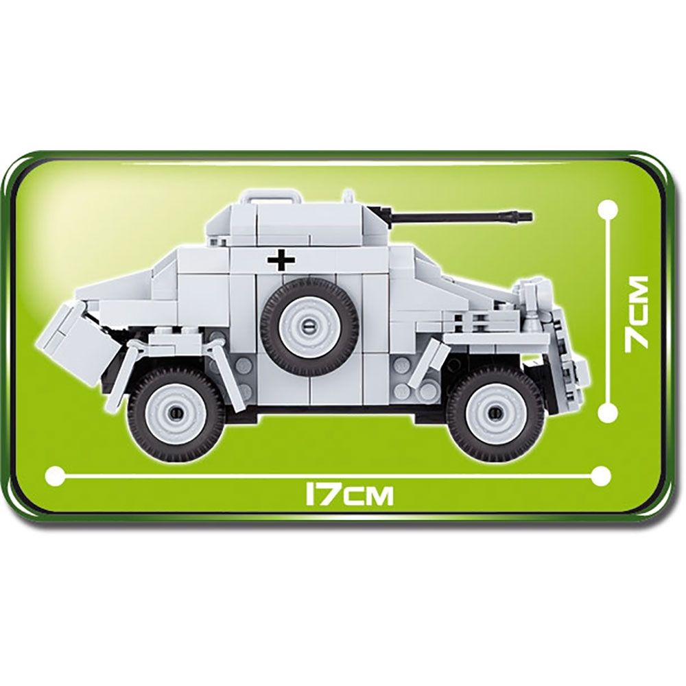 Set de constructie Cobi Small Army World War II - Tanc Sd.Kfz.222