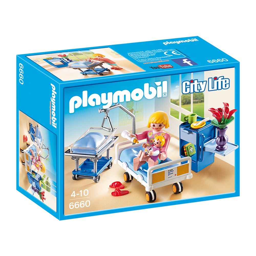 Set de constructie Playmobil - Camera de maternitate (6660)