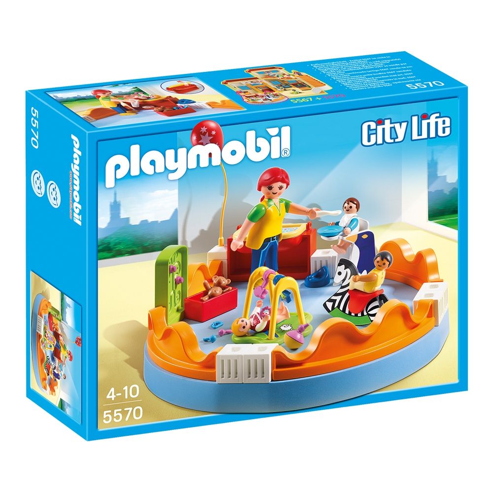 Set de constructie Playmobil City Life - Grup de joaca (5570)