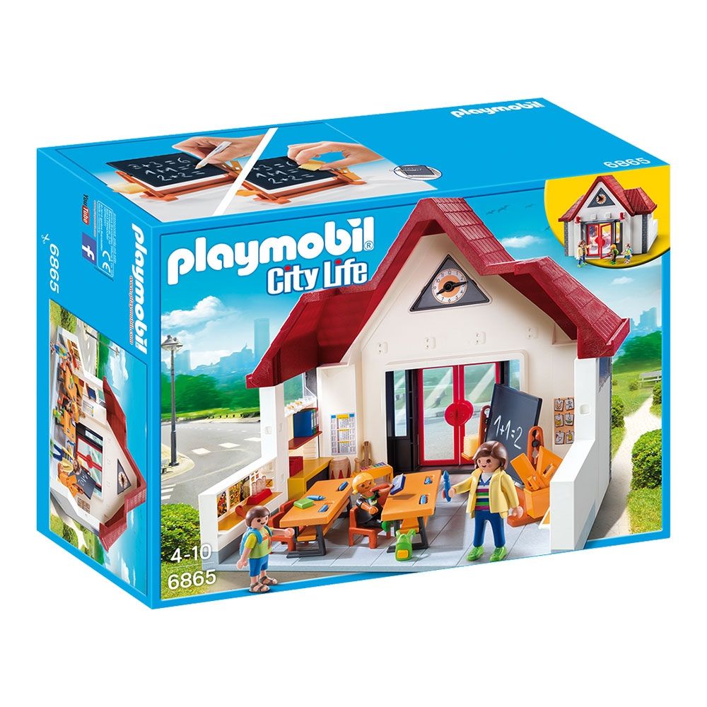 Set de constructie Playmobil City Life - Scoala (6865)