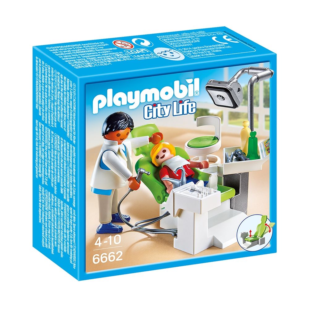Set de constructie Playmobil - Dentist cu pacient