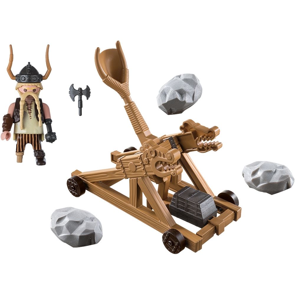 Set de constructie Playmobil Dragons - Gobber cu catapulta (9245)