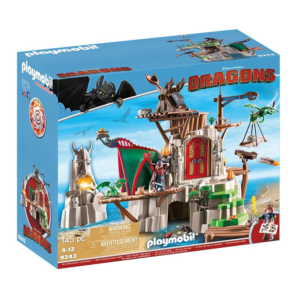 Set de constructie Playmobil Dragons - Insula Berk (9243)