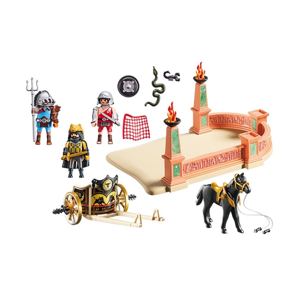 Set de constructie Playmobil History - Set Arena gladiatorilor (6868)
