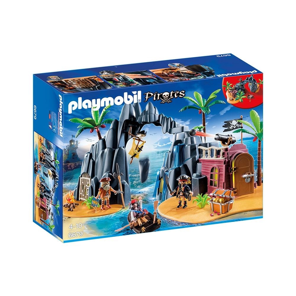 Set de constructie Playmobil Pirates - Insula comorii (6679) 