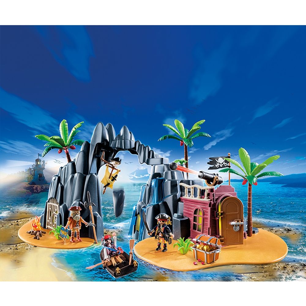 Set de constructie Playmobil Pirates - Insula comorii (6679) 