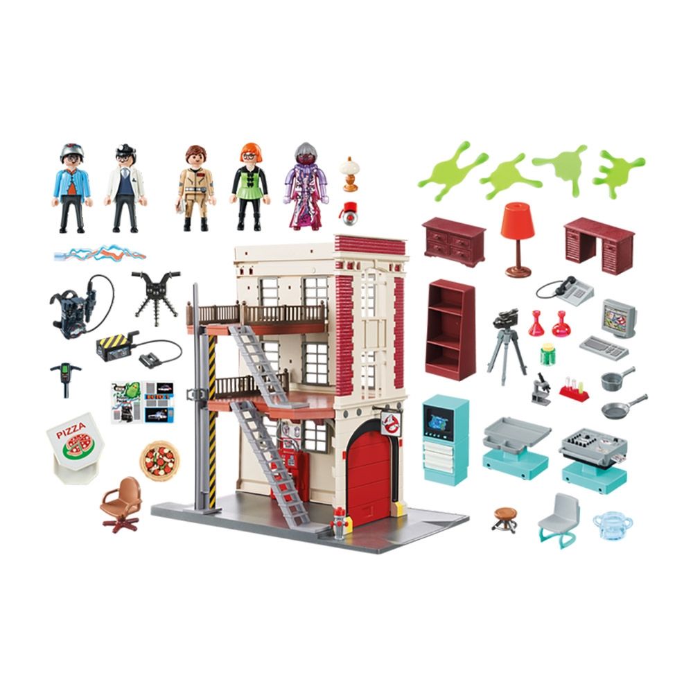 Set de constructie Playmobil - Sediul central Ghostbusters (9219)