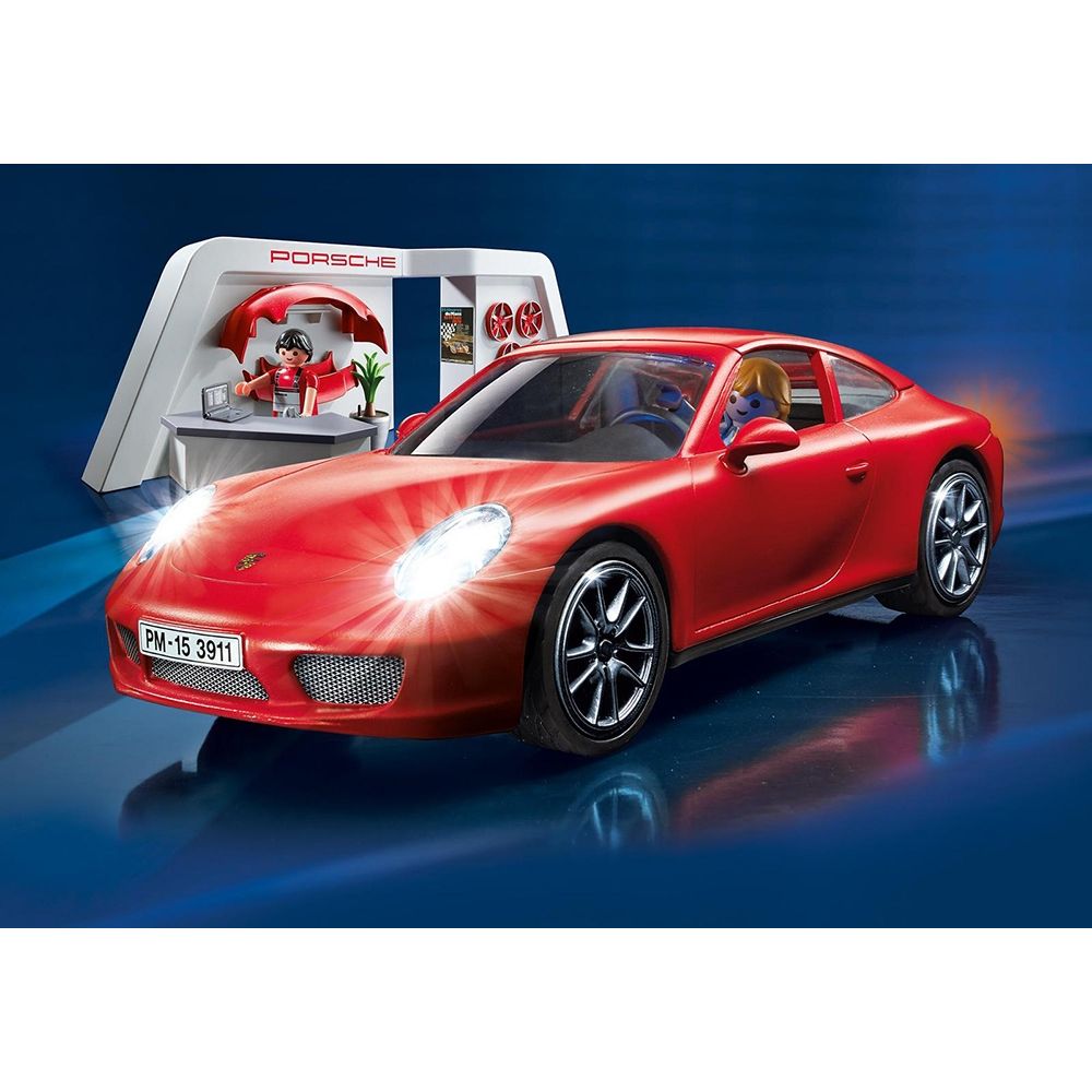 Set de constructie Playmobil Sports & Actions - Masina Porsche 911