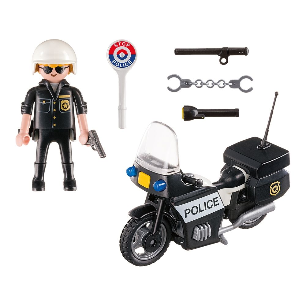 Set de constructie portabil Playmobil City Action - Politie (5648)