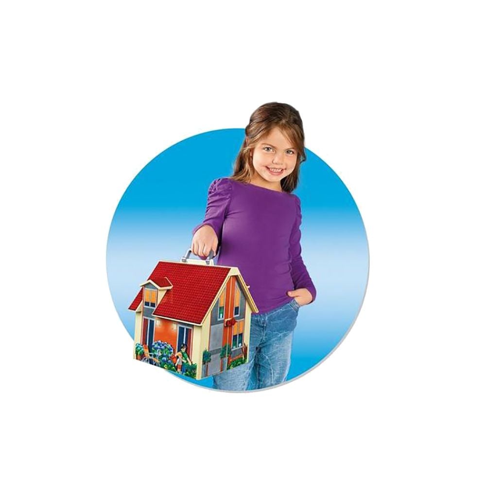 Set de constructie portabil Playmobil Dollhouse - Casa de papusi (5167)