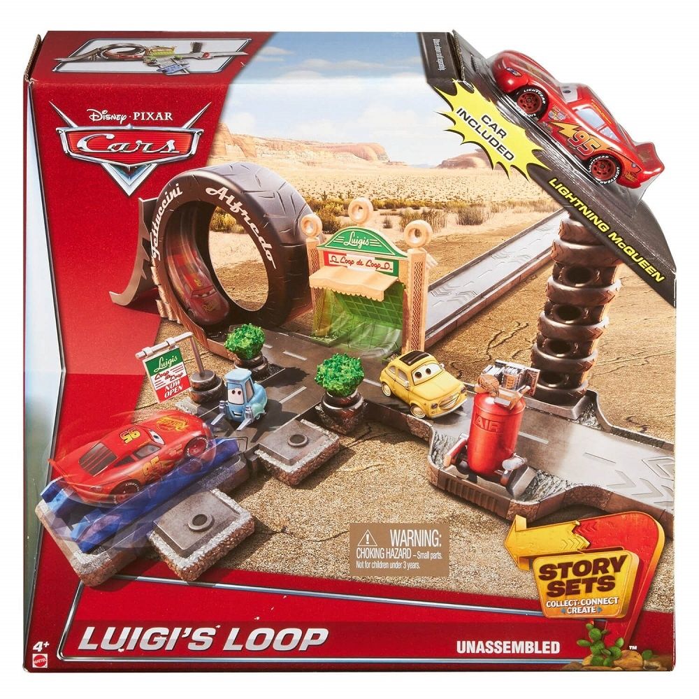 Set de joaca Cars - Pista Loop a lui Luigi