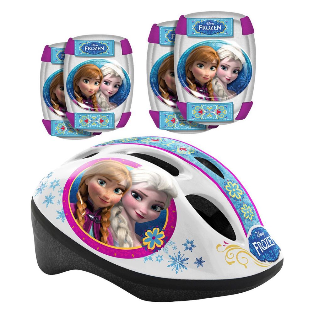 Set de protectie si casca Disney Frozen 240507