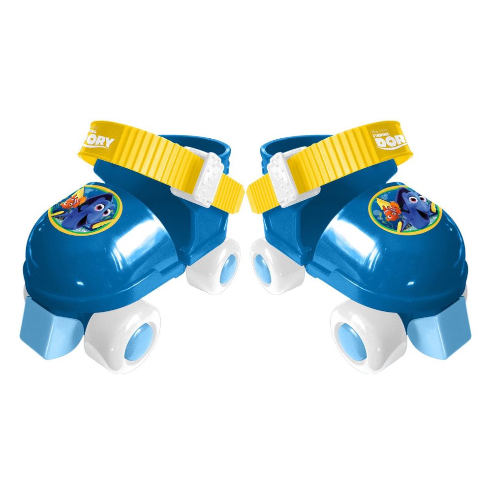 Set de protectie si role cu 4 roti Stamp Finding Dory, Marime 23-27