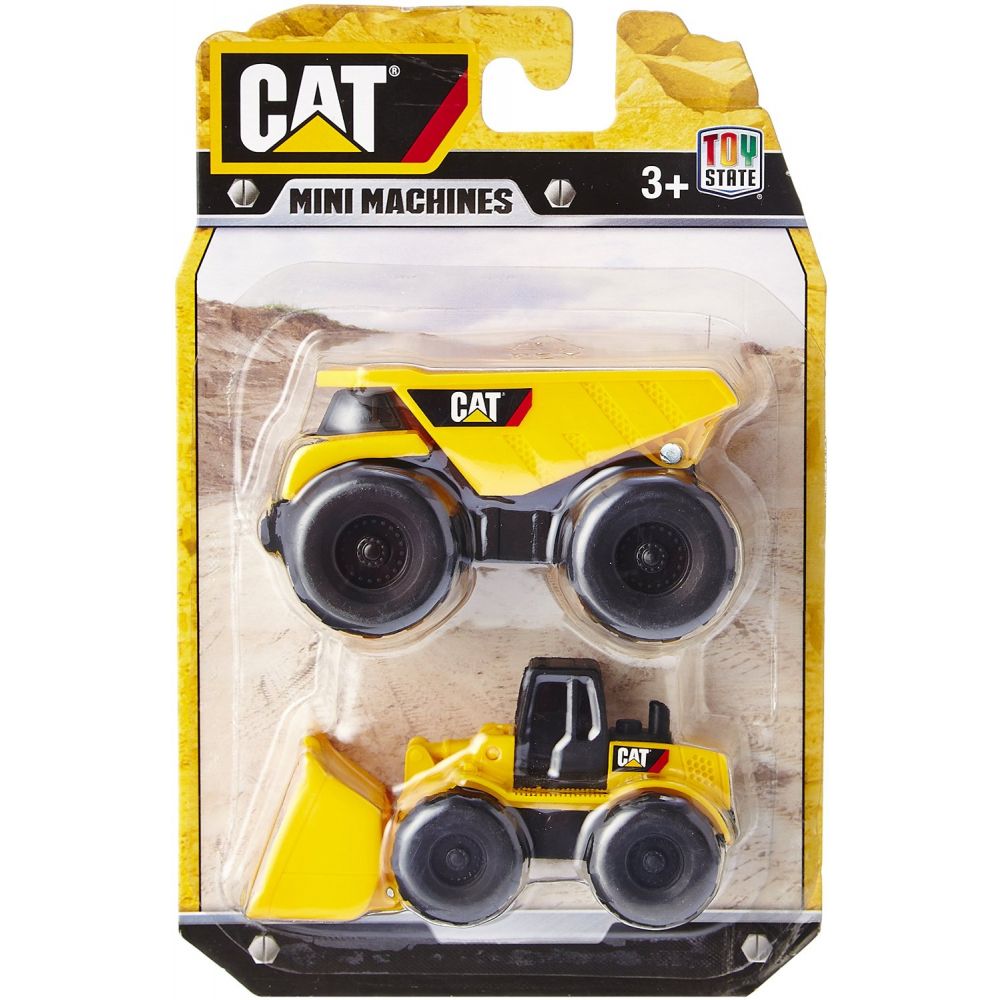 Set doua vehicule Toy State Cat Mini Machines