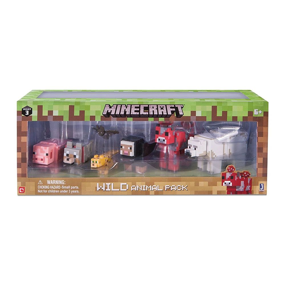 Set Figurine Minecraft - Animale Salbatice (7 piese)