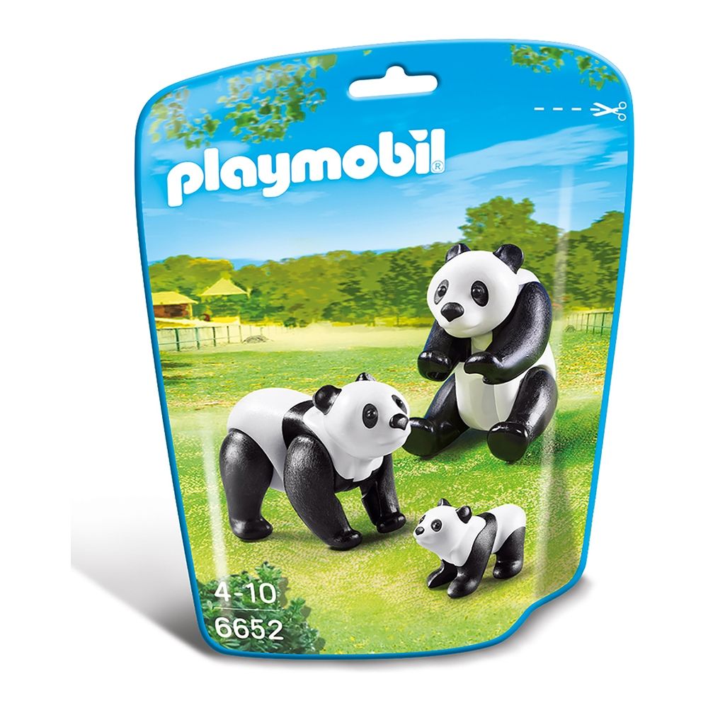 Set figurine Paymobil City Life - Familie de ursi panda (6652)