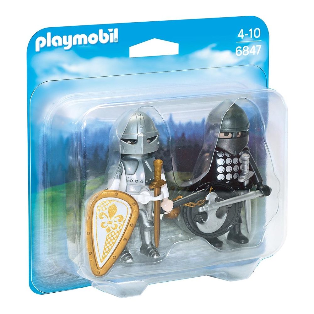 Set figurine Playmobil Knights - Cavaleri rivali (6847)
