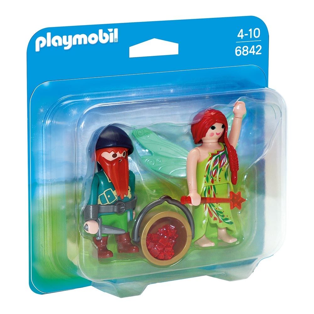 Set figurine Playmobil Princess - Elf si Pitic (6842)
