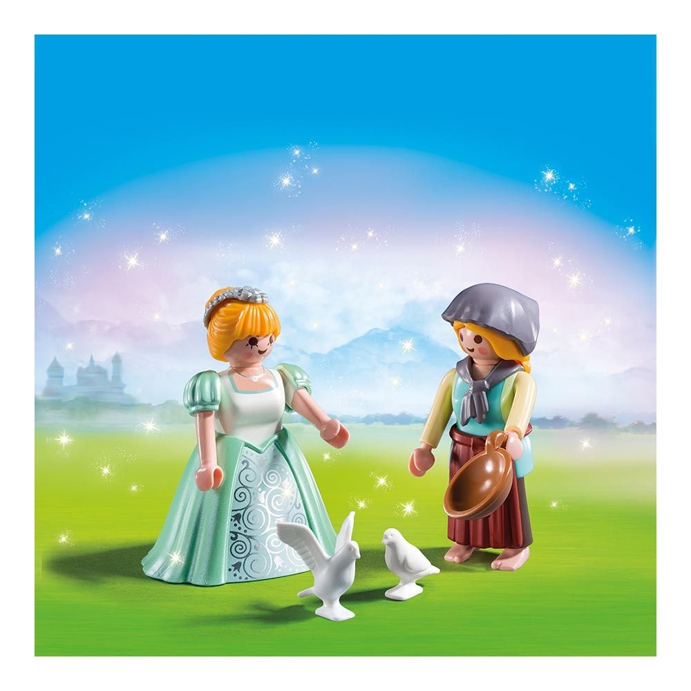Set figurine Playmobil Princess - Printesa si slujnica (6843)