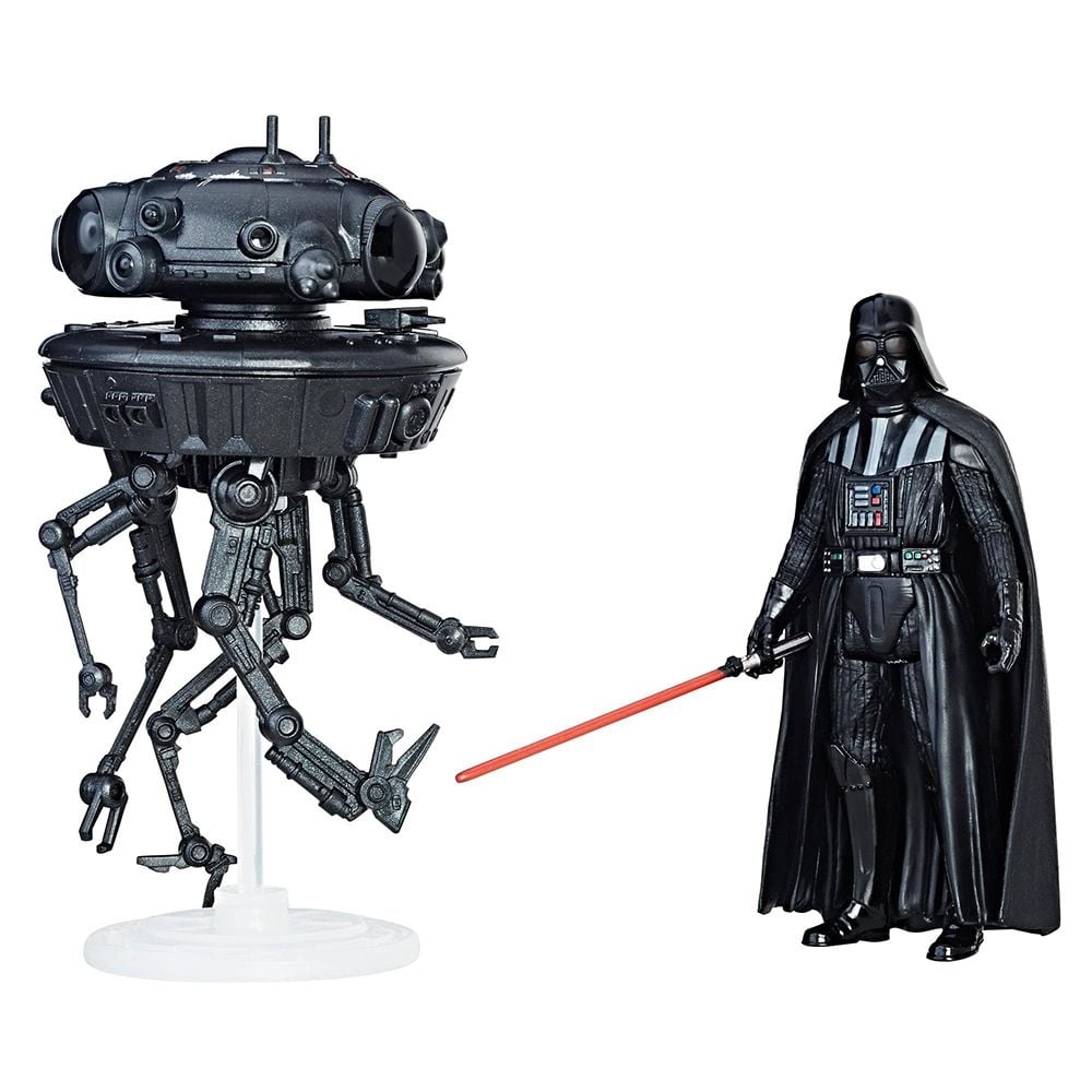 Set figurine Star Wars Force Link - Imperial Probe Droid & Darth Vader