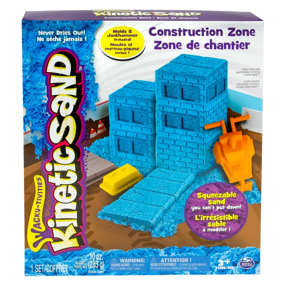 Set Kinetic Sand Set constructii / Inghetata