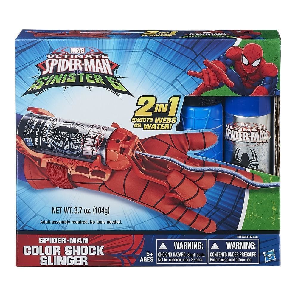 Set manusa cu lansator Spiderman - Spiderman