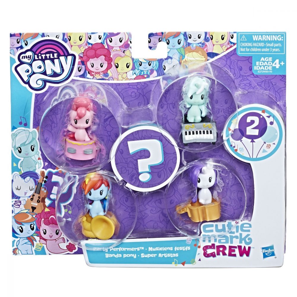 Set mini figurine My Little pony, Cutie Mark Crew - Music Pack