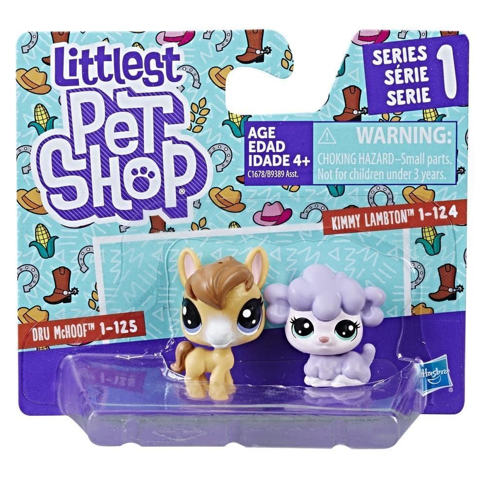 Set minifigurine Littlest Pet Shop Seria 1 - Dru McHoff & Kimmy Lambton