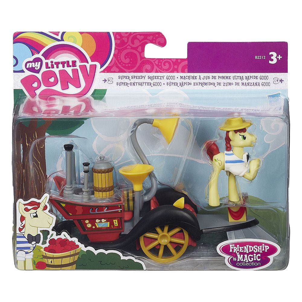 Set My Little Pony Colectia Friendship is Magic - Super Speedy Squeezy 6000