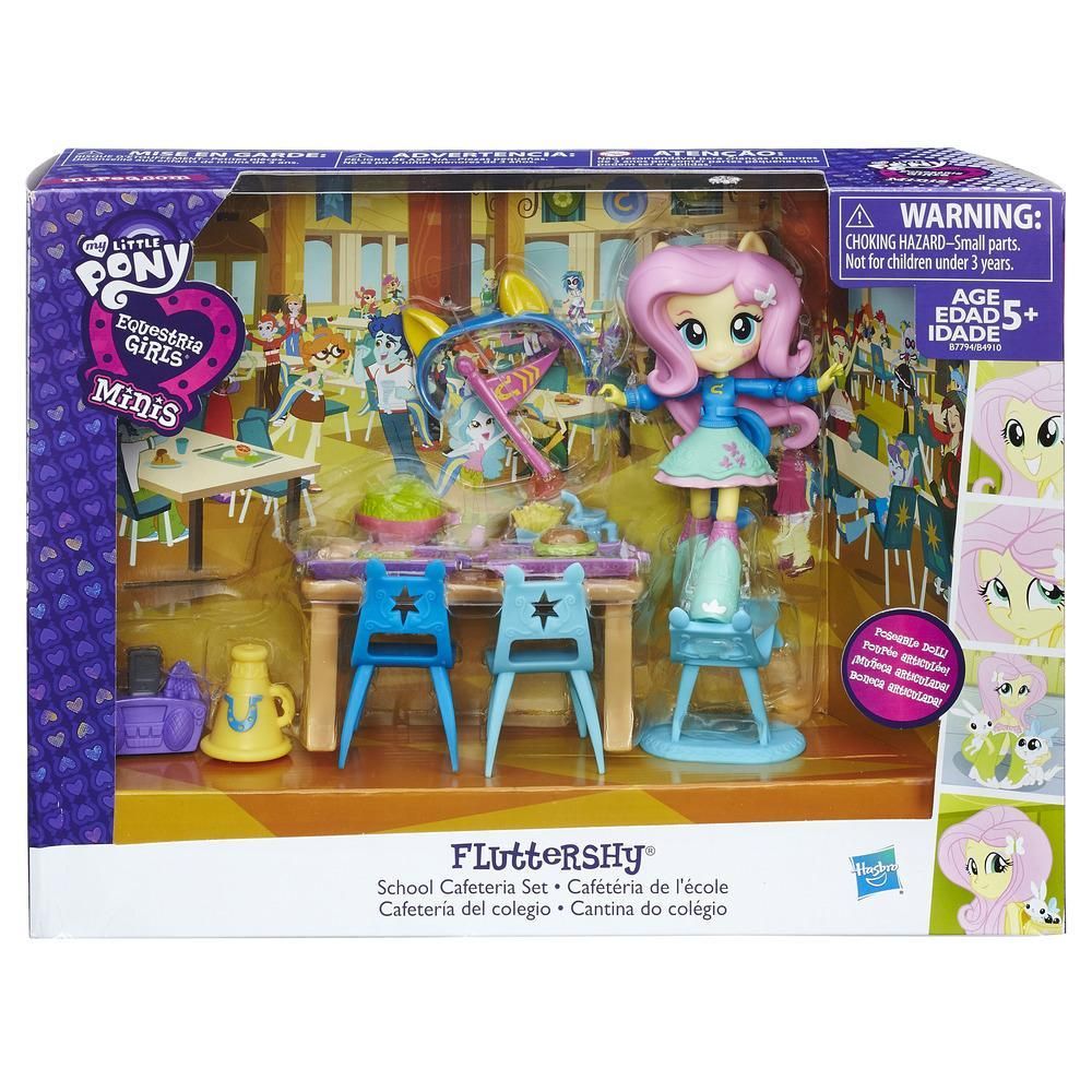 Set My Little Pony Equestria Girls Minis -School Cafeteria