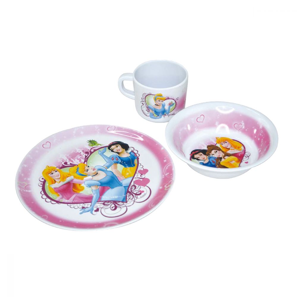 Set recipiente din melamina Disney Princess