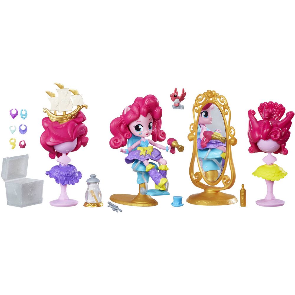Set tematic cu figurina My Little Pony Equestria Girls Minis - Switch A-Do Salon