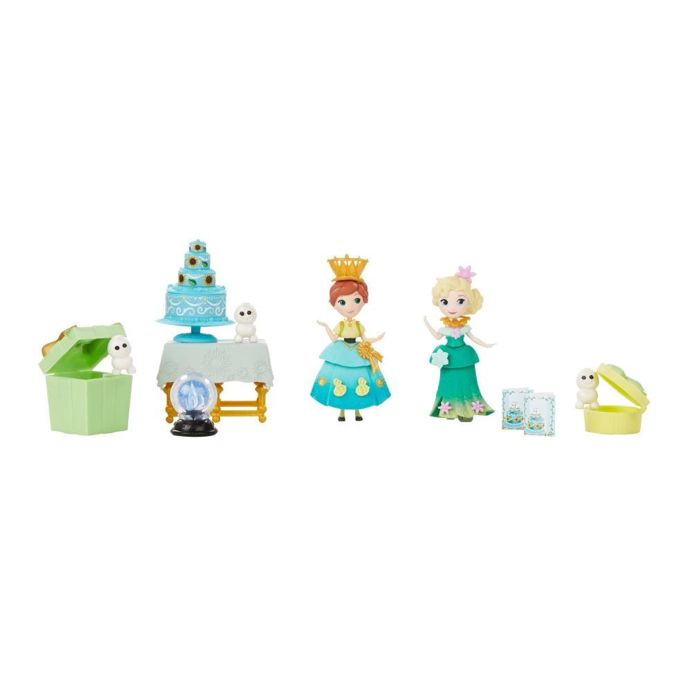 Set tematic cu figurine Disney Frozen - Aniversarea Annei