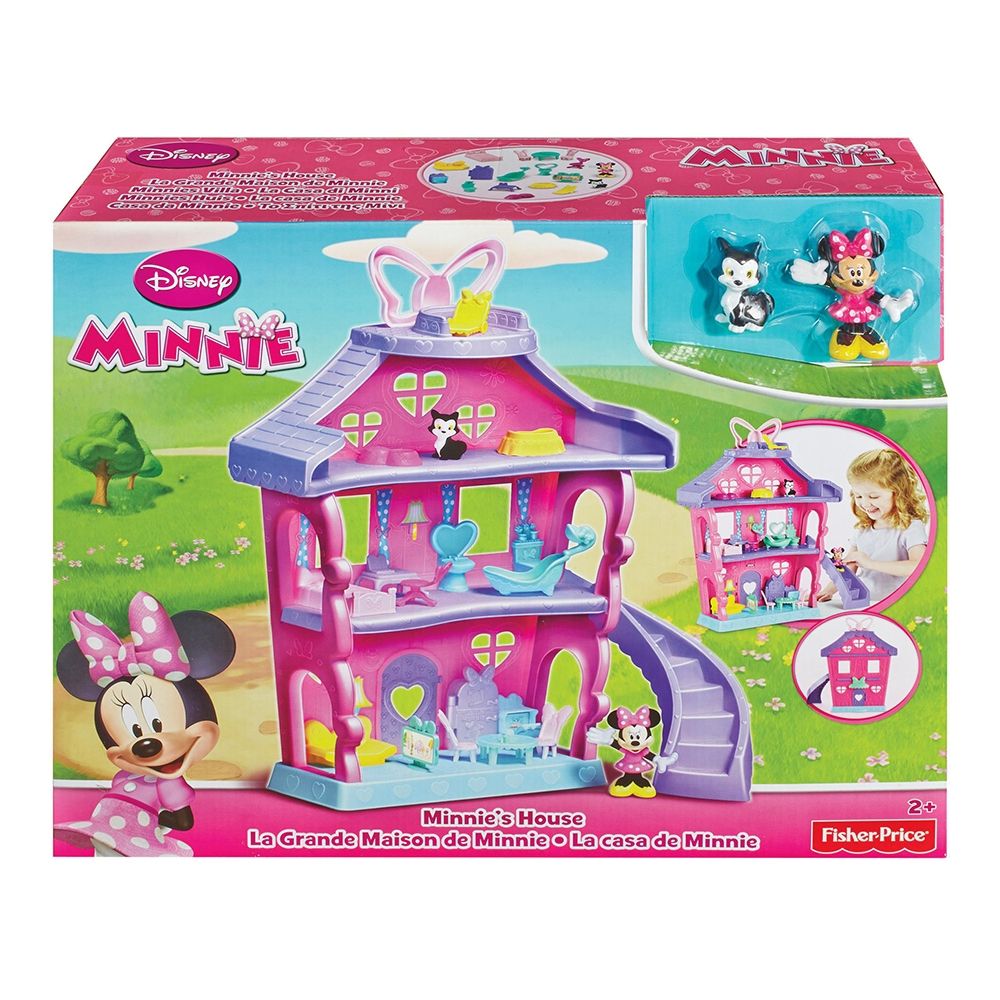 Set tematic cu figurine Minnie Mouse - Casuta Polka