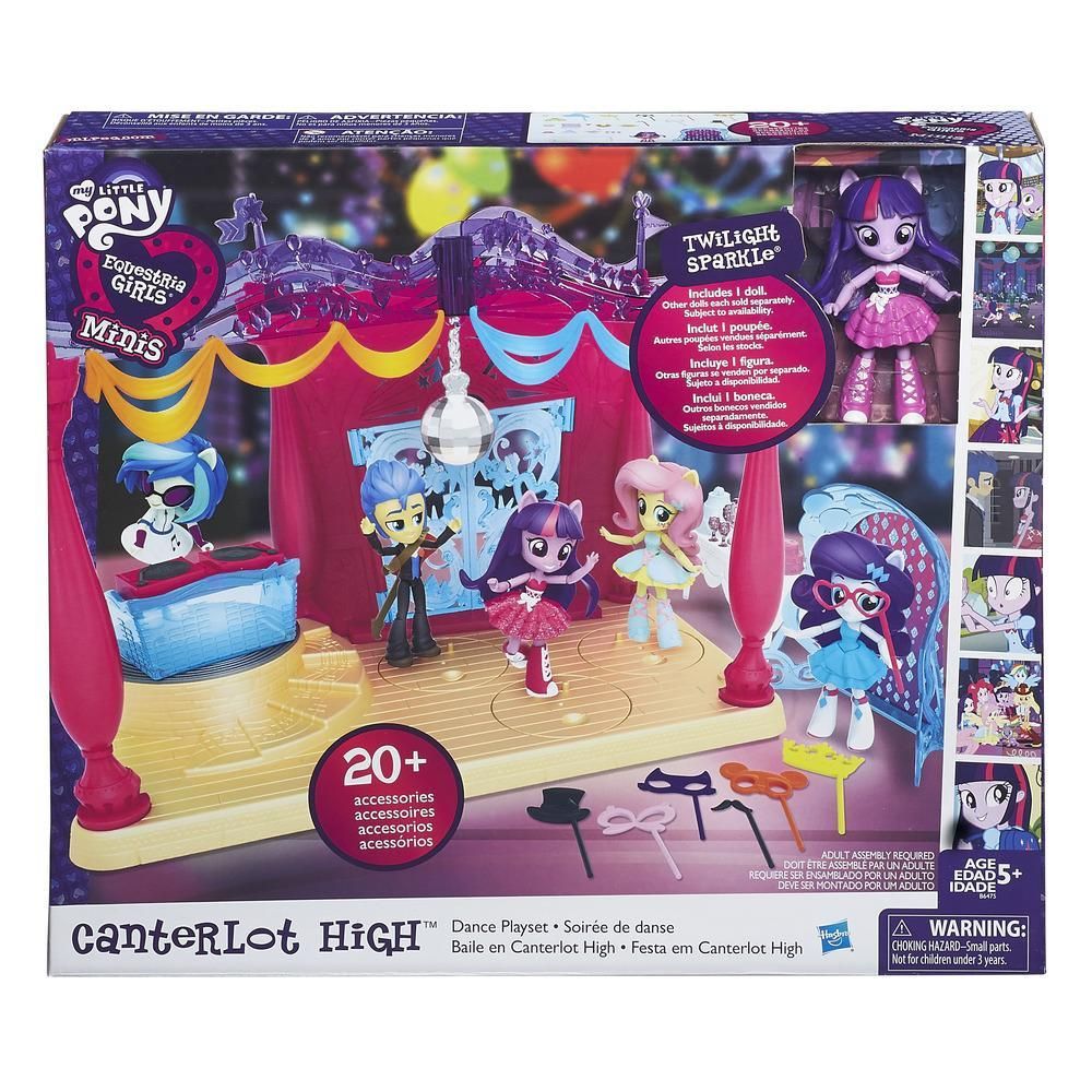 Set tematic My Little Pony Equestria Girls Minis - Dance playset