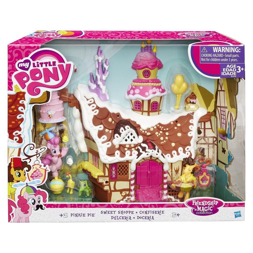 Set tematic My Little Pony Friendship is Magic - Casa de turta dulce a lui Pinkie Pie